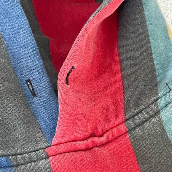 Urban Outfitters multi coloured striped hoodie - Picture 6 of 8